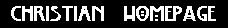 Goto Christian homepage